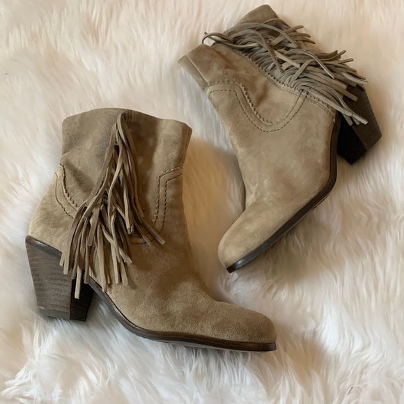 Sam Edelman fringe bootie - Picture 1 of 8